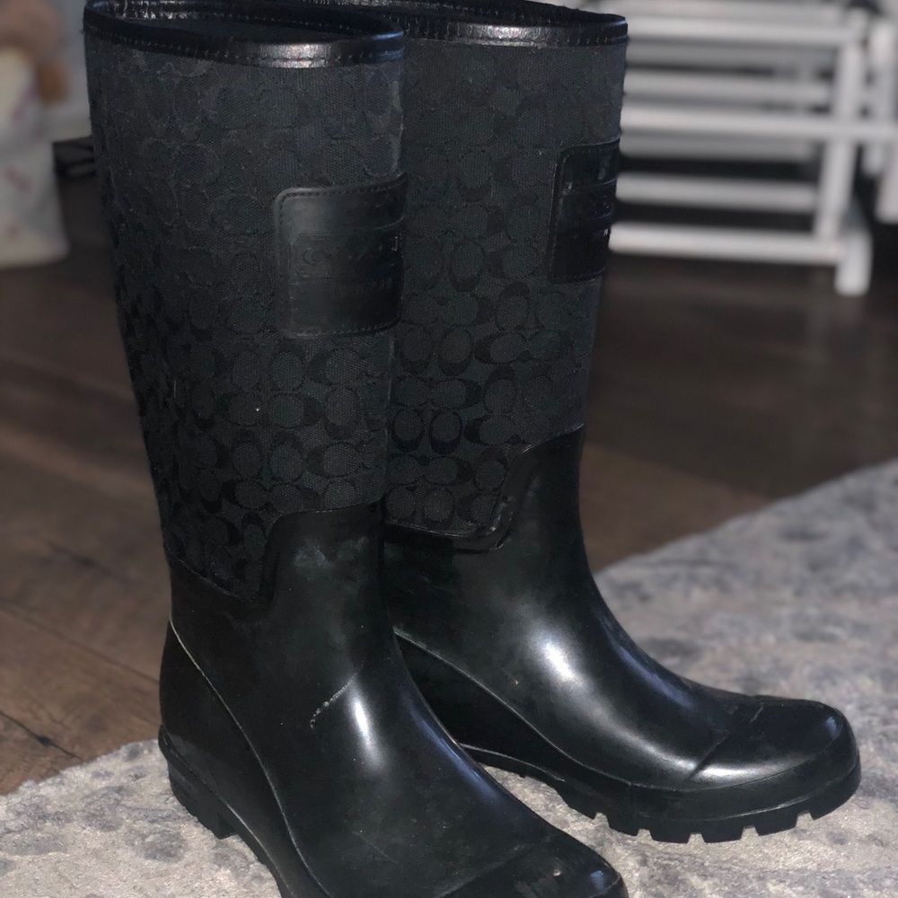 Coach Rain Boots
